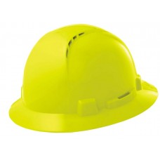 Lift Briggs Full Brim Vented Safety Hat Hi-Viz Yellow