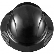 Lift DAX Reinforced Fiber Resin Full Brim Safety Hat - Black