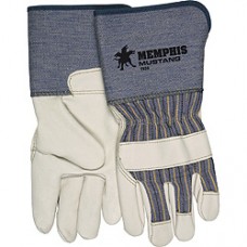 Memphis Mustang 4-1/2" Cuff Leather Glove - XLarge