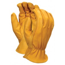 Memphis Gold Premium Grain Goatskin Driver Glove - Large