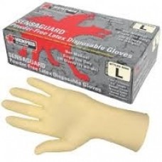 Memphis Powder Free Latex Glove 5MIL 100/Box - M