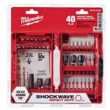 *** DISCONTINUED BY MFG *** Milwaukee SHOCKWAVE Impact Duty Drill & Drive Set - 40PC