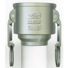 Part DWS Coupler X Socket Weld Tube Alum 1-1/2"