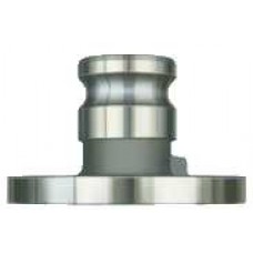 Part PFA Adapter X Pipe Flange Stainless 1"
