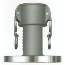 Part PFC Coupler X Pipe Flange Stainless 1"