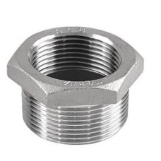 1/4" X 1/8" T304 Stainless Steel Threaded Hex Bushing 150#