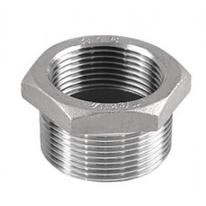 1/2" X 1/4" T304 Stainless Steel Threaded Hex Bushing 150#