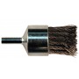 1" Wire Knot End Brush Carbon Steel 1/4" Mandrel