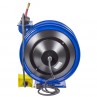 Coxreels C-L350-5012-B Dual Purpose Spring Rewind Reels 3/8inx50ft 300PSI; Quad Receptacle 50ft cord 12 AWG (6)
