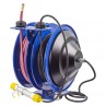 Coxreels C-L350-5016-C Dual Purpose Spring Rewind Reels 3/8inx50ft 300PSI; Fluorescent Tube Light 50ft cord 16 AWG (4)