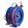 Coxreels C-L350-5016-D Dual Purpose Spring Rewind Reels 3/8inx50ft 300PSI; Fluorescent Angle Light 50ft cord 16 AWG (3)