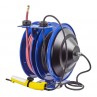 Coxreels C-L350-5016-D Dual Purpose Spring Rewind Reels 3/8inx50ft 300PSI; Fluorescent Angle Light 50ft cord 16 AWG (4)